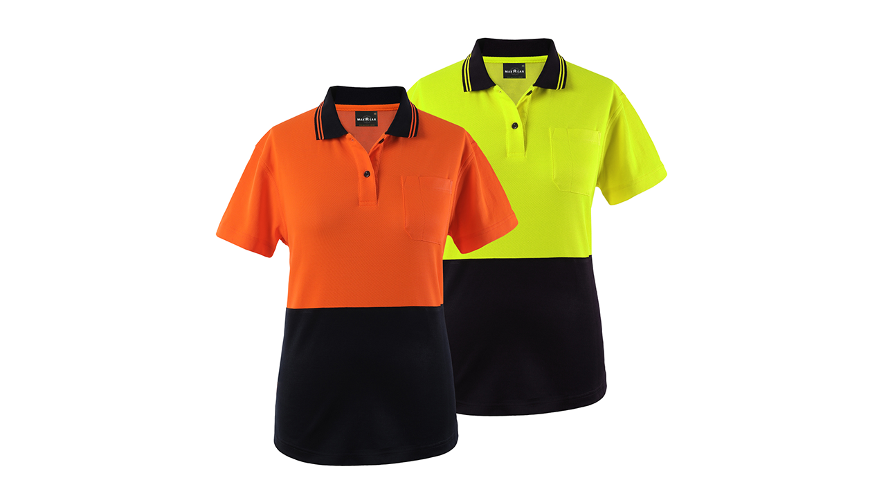 BestQuality Lady's sports workwear hivis polo shirt YKLF035 Factory