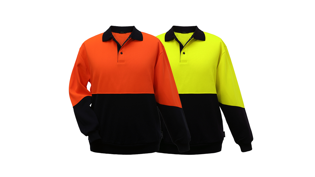 Professional Hivis Button Placket Fleece Jacekt YKHF088 manufacturers