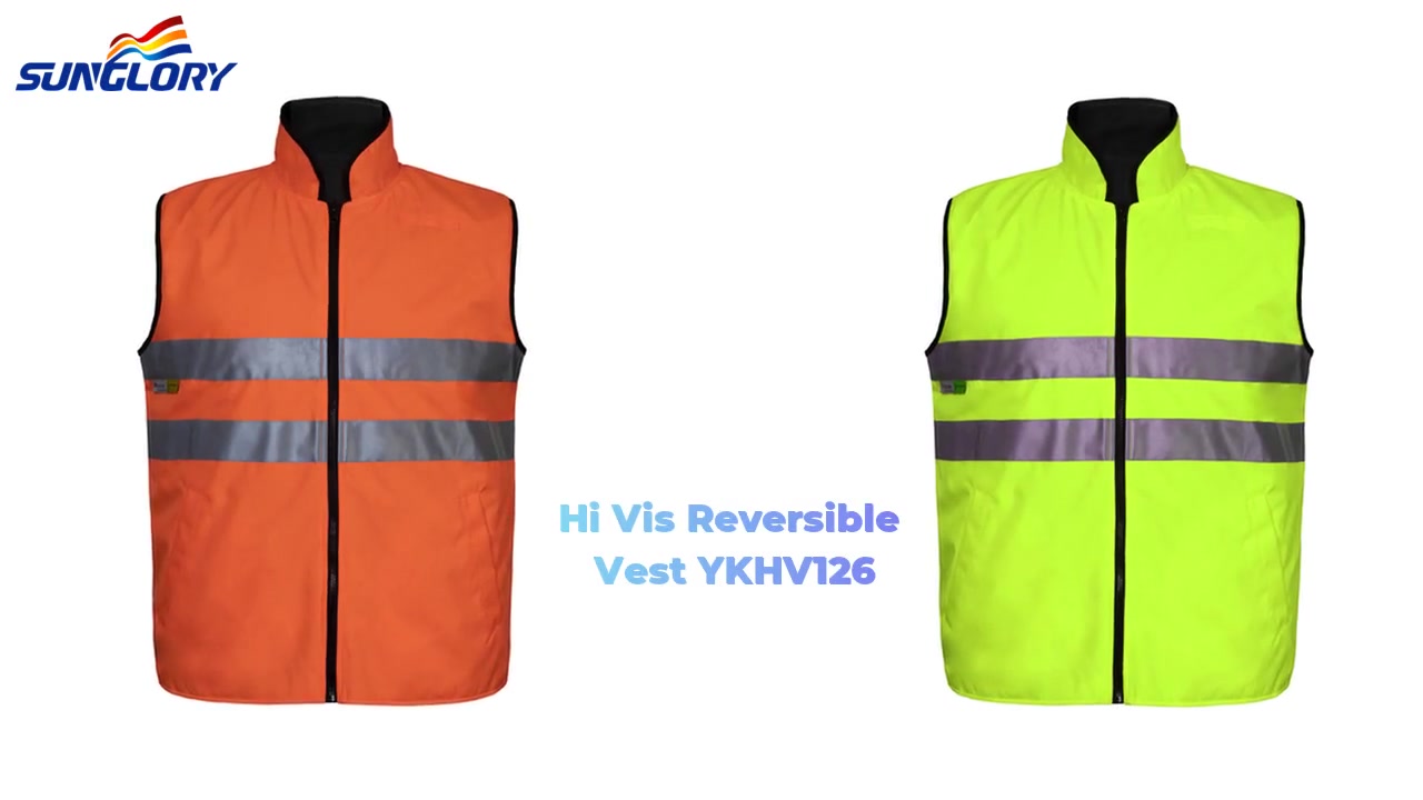 Hi Vis Reversible Vest YKHV126