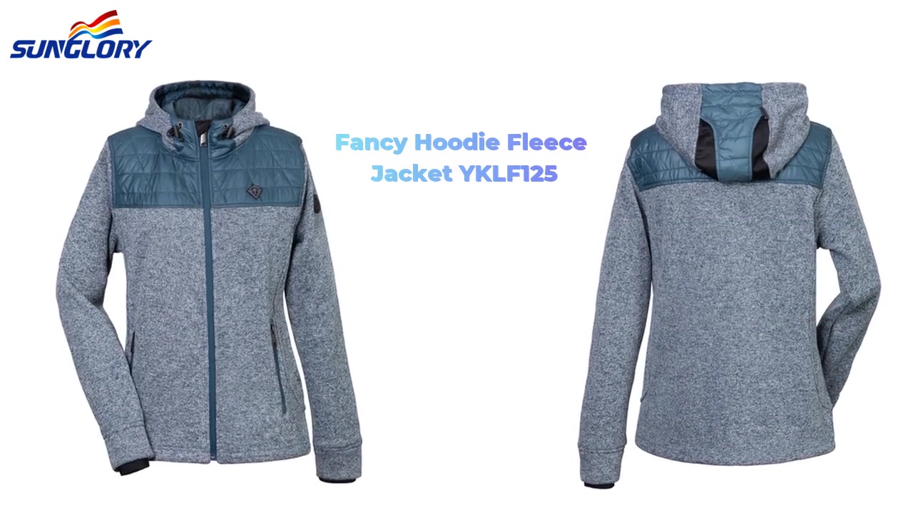 Fancy Hoodie Fleece Jacket YKLF125